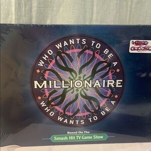 Who Wants to Be a Millionaire Board Game new unopened 2000